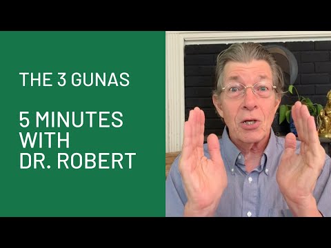 The 3 Gunas: 5 Minutes with Dr. Robert