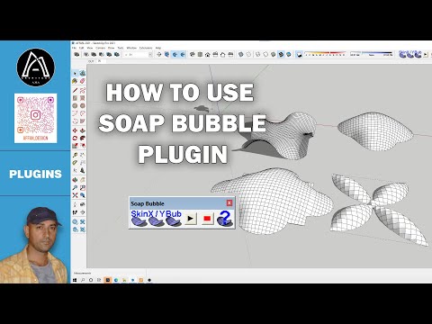 #sketchup HOW TO USE SOAP BUBBLE PLUGIN ?
