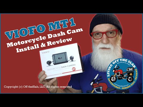 VIOFO MT1 Motorcycle Dash Cam | Installation and Review