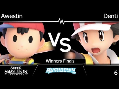 Rushdown 6 - FX | Awestin (Ness) vs Denti (PT) Winners Finals - SSBU