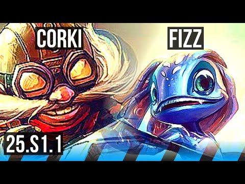 CORKI vs FIZZ (MID) | NA Master | 25.S1.1