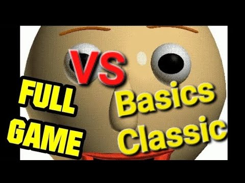 Baldi's Basics Classic vs Baldi Basics Full Game Public Demo