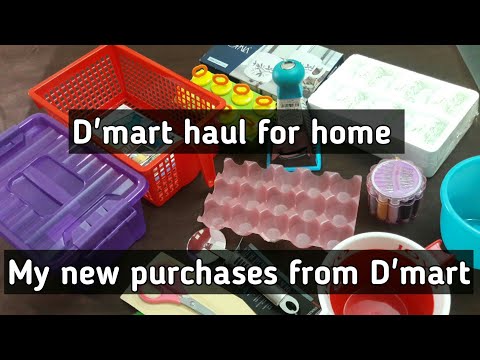 My new Dmart purchases for home || Affordable Indian Haul-Dmart || LaiKRa'S TV || Kranthi Uppalapati