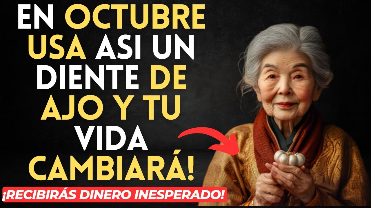 ¡SÉ MILLONARIO! Usa un DIENTE DE AJO Y ATRAE DINERO BENDICIONES SUERTE! ENSEÑANZAS BUDISTAS