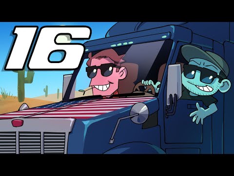 SuperMega Plays AMERICAN TRUCK SIMULATOR - EP 16: Big Benjamins