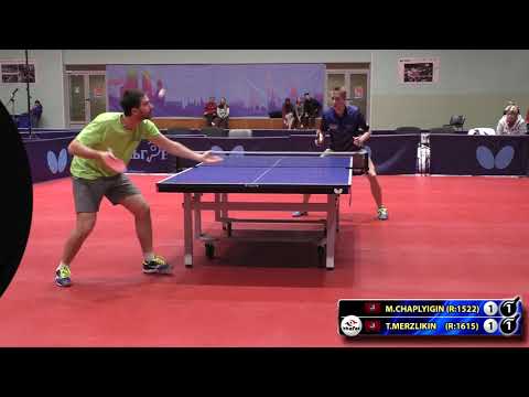 2.CHAPLYGIN - MERZLIKIN #RUSSIAN #Championships #tabletennis #настольныйтеннис