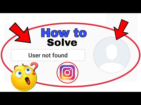 cannot find this user instagram | instagram user not found problem