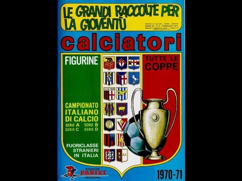 Calciatori  Panini story 10° puntata 1970-71