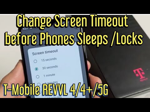 T Mobile REVVL 4 4 5G How to Setup from Beginning Initial Setup