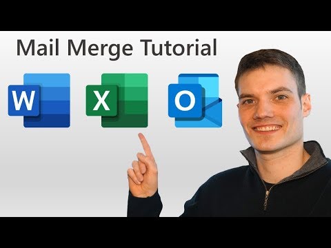 How to Mail Merge in Word, Excel & Outlook