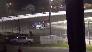 preview picture of video 'Des Moines Late Models A Main 4-25-14'