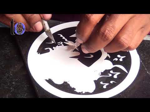 how to Cutting a Letter in Stone