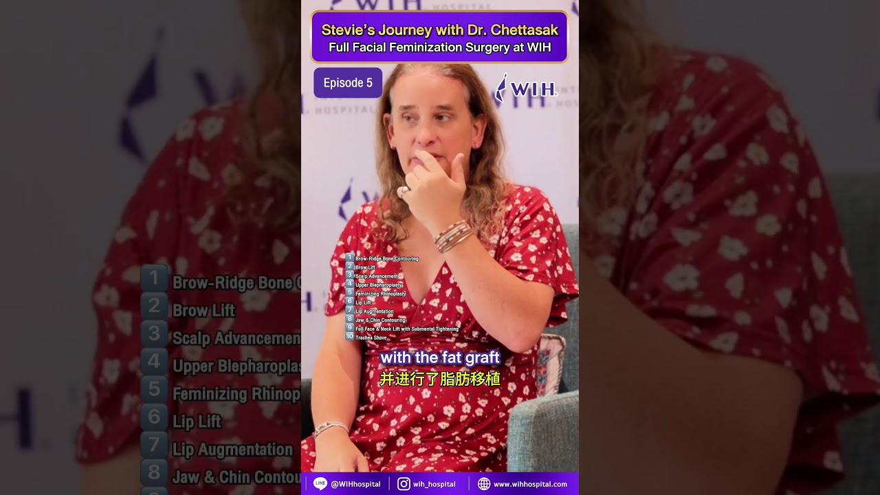 EP.5 Stevie’s Facial Feminization Journey with Dr. Chettasak
