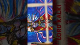 Lord Kalki #timelapse #destroyer #shorts #art #trendingsongs #trendingshorts #asmr #drawing