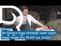 Sluiting van de horeca om 18:00 uur verloopt soepel