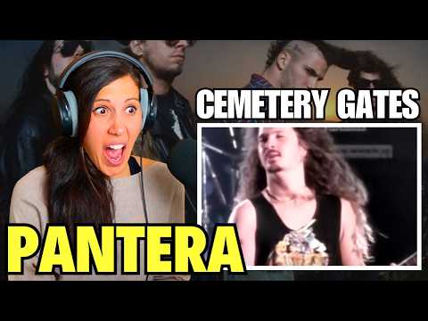 HIS VOICE!!! 🤯 First Time Hearing Pantera - Cemetery Gates @pantera #reaction 