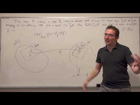 Intro to General Relativity - 18 - Differential geometry: Pull-back, Push-forward and Lie Derivative