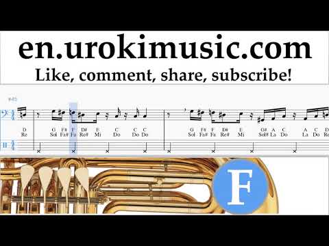How to Play Tuba Super Mario Bros - Theme Tabs um-a352