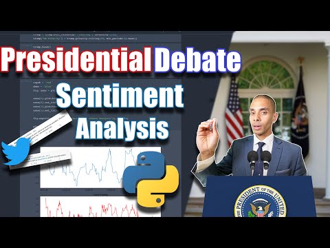 Presidential Debate Twitter Sentiment Analysis using Python and NLTK