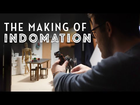The making of INDOMATION - Behind the scenes of a stop-motion animated short film
