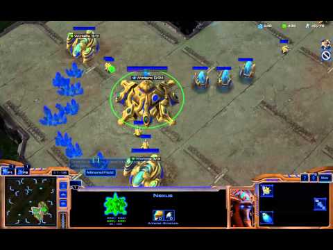Massing Immortal's in SC2