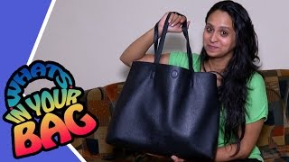 What's In Your Bag | Actress Swanandi Tikekar Aka Mukta From Dil Dosti Dobara | Goodies Revealed video
