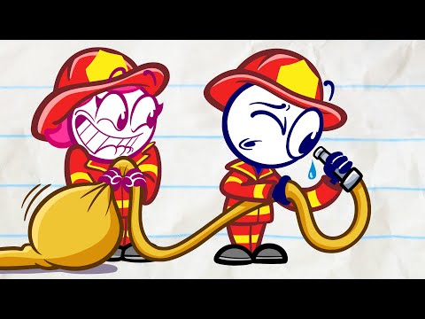 Pencilmate's Who You Gonna Call? FIRE-buster! - Pencilmation India