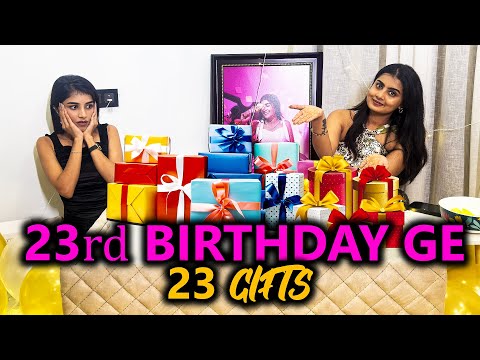 Nisha Birthday Gift’s 🎁#madhugowda #nikhilnishavlogs 