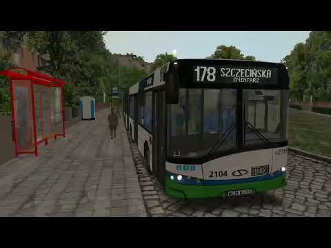 VZTM Szczecin - Linia 178 Osiedle Msciecino - Szczecinska Cmentarz | OMSI 2 - Solaris Urbino 18 Euro