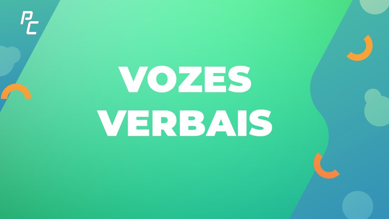 SIMULADO DE VOZES VERBAIS
