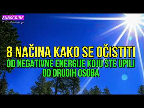 8 načina kako se očistiti od negativne energije koju ste upili od drugih osoba
