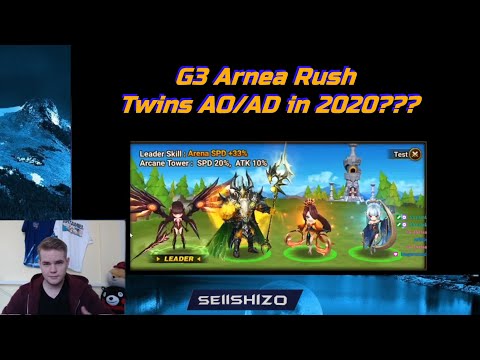G3 Arena Rush, The moment you try something new (Nerfed Twins AO/AD)... - Summoners War
