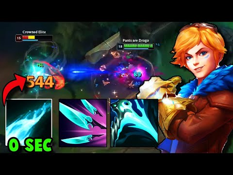 Diamond 4 viewer told me to try the New Crit Ezreal buid.. and I actually think its broken