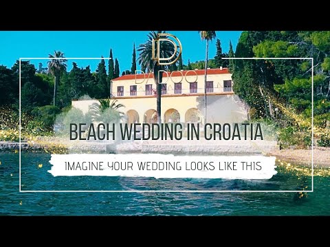 Wedding in Croatia 🇭🇷 with MC DADOO I Villa Dalmacija (Split)