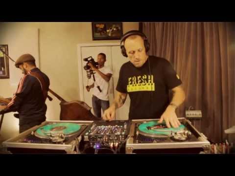 Wake Up Show Unplugged - DJ REVOLUTION VS Anderson Paak ON DRUMS!