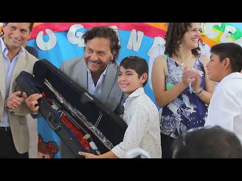 Sáenz inauguró en Orán un nuevo edificio de Nivel Inicial al que asisten 166 niños