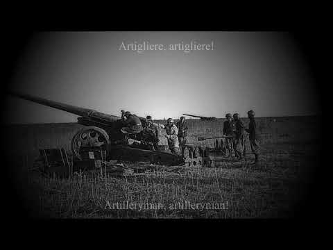 "Inno degli Artiglieri" - Italian Artillerymen Hymn (+English Subtitles)