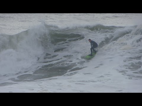 Surfing - Big secrets and cove, Santa Cruz 1/05/16