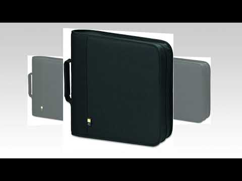 Case Logic BNB-208 208 Capacity CD/DVD Prosleeve Nylon Binder (Black)