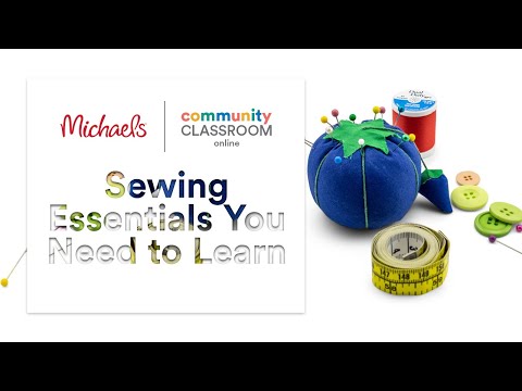 Michaels Sewing Class