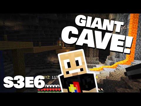 Games For Kids Hub - Finding A Giant Cave - Minecraft Update 1.18 S3E6