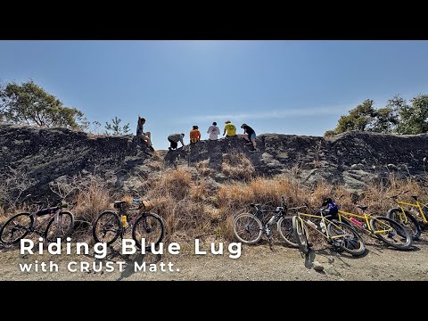 Riding Blue Lug with CRUST Matt.