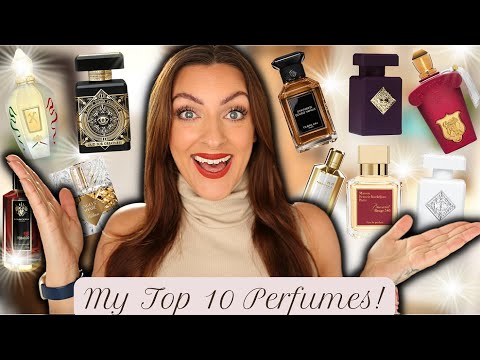 MINHAS FRAGRÂNCIAS FAVORITAS DE TODOS OS TEMPOS | Top 10 Perfumes para a VIDA!