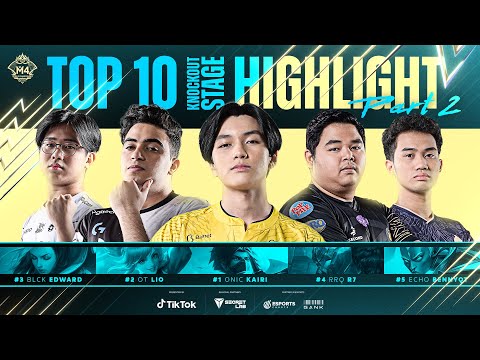 KNOCKOUT STAGE - GRAND FINAL TOP 10 PLAYS PART 2🔥 | M4 World Championship