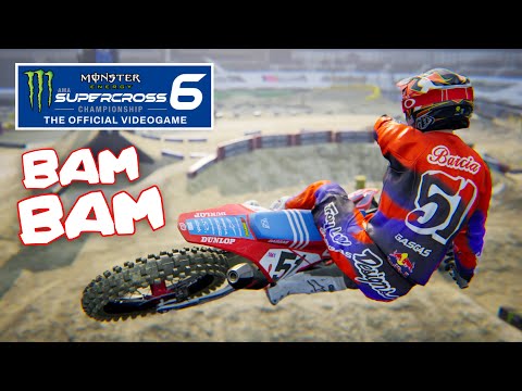 Supercross 6 - Justin Barcia - Anaheim - Rd 1 - 450 SX - HOT LAP