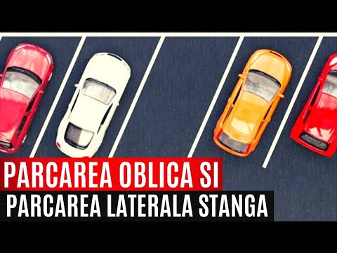 Școala De Șoferi  - PARCAREA LATERALĂ CU SPATELE PE PARTEA STÂNGĂ ȘI PARCAREA OBLICĂ Ep 4