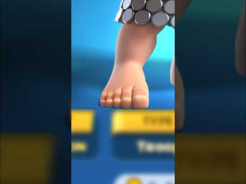 Cards with toes