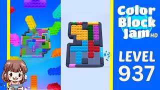 Solution du Niveau 937 de Color Block Jam