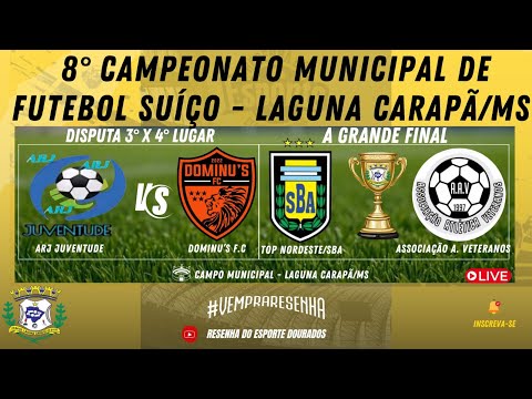 8° CAMPEONATO MUNICIPAL DE FUTEBOL SUÍÇO - FINAL - TOP NORDESTE/SBA X ASSOCIAÇÃO A. VETERANOS