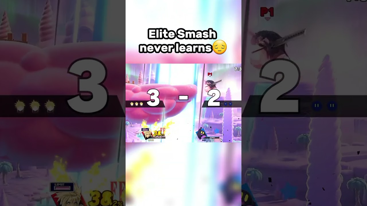 Always so funny #smashbros #cloudstrife #supersmashbros